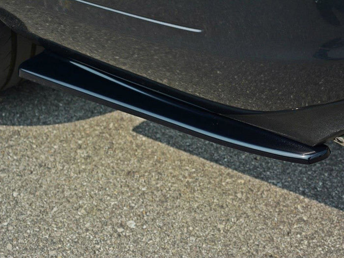 Mercedes E W212 Coupe & Cabrio (2012-2017) Rear Side Splitters - Maxton Design