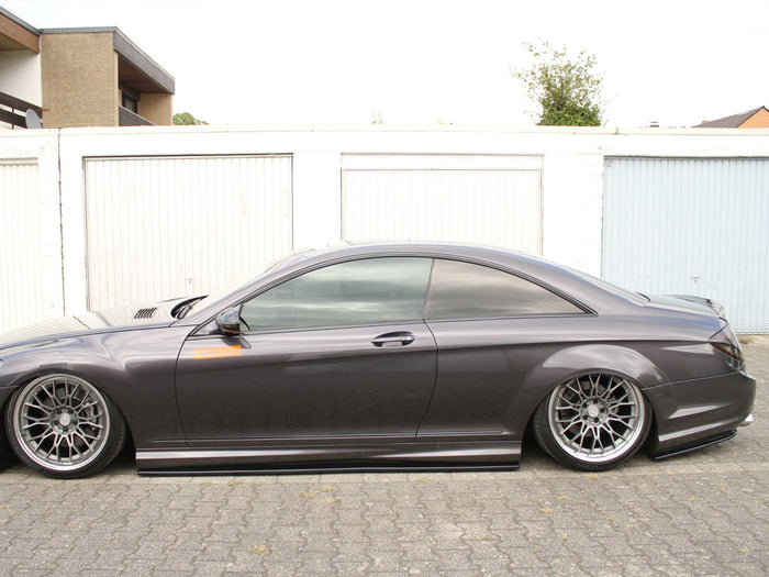 Mercedes CL 500 C216 Amgline (2006-2010) Rear Side Splitters - Maxton Design