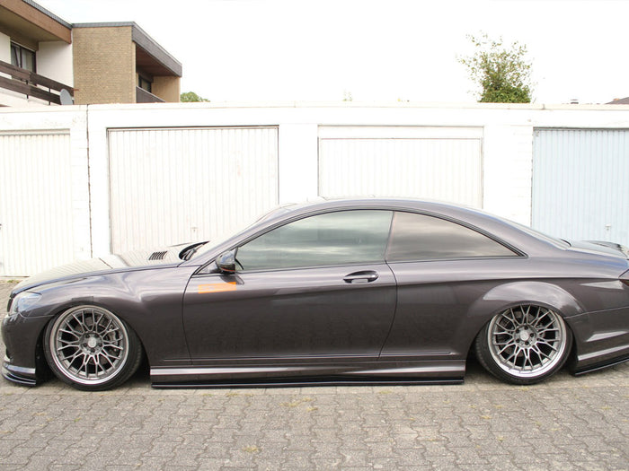 Mercedes CL 500 C216 Amgline (2006-2010) Side Skirts Diffusers - Maxton Design