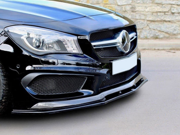 Mercedes CLA 45 AMG C117 (Pre-facelift) Front Splitter V.2 - Maxton Design