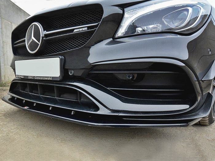 Mercedes CLA 45 AMG C117 (Facelift) (2017-UP) Front Splitter V.1 - Maxton Design