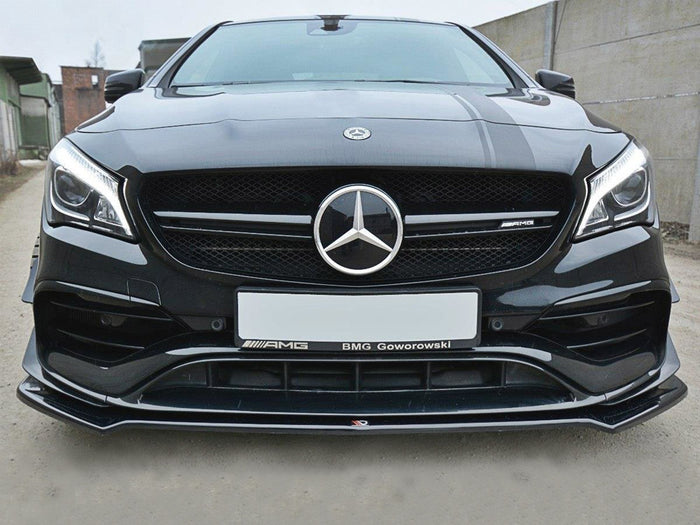 Mercedes CLA 45 AMG C117 (Facelift) (2017-UP) Front Splitter V.2 - Maxton Design