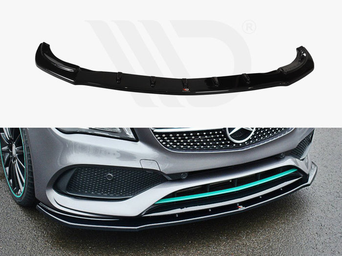 Mercedes-benz CLA C117 Amg-line Facelift (2017-UP) Front Splitter V.1 - Maxton Design