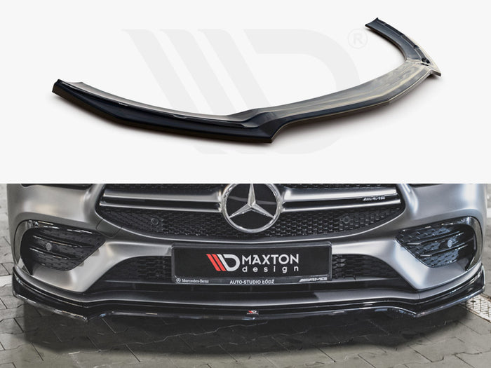 Mercedes-amg CLA 35 AERO C118 (2019-) Front Splitter V1 - Maxton Design