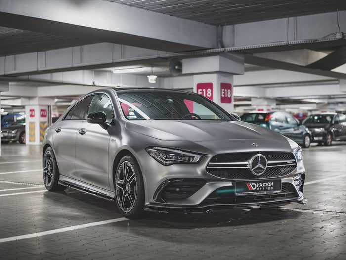 Mercedes-amg CLA 35 AERO C118 (2019-) Front Splitter V1 - Maxton Design