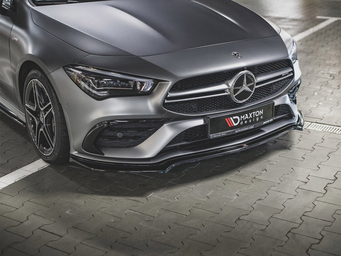 Mercedes-amg CLA 35 AERO C118 (2019-) Front Splitter V1 - Maxton Design