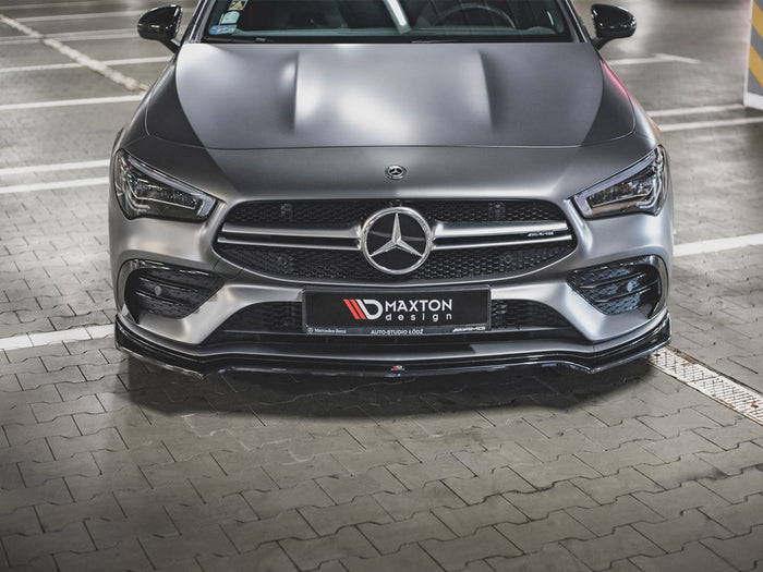 Mercedes-amg CLA 35 AERO C118 (2019-) Front Splitter V1 - Maxton Design