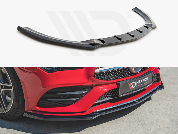 Mercedes-benz CLA A35 AMG / Amg-line C118 Front Splitter V.1 - Maxton Design