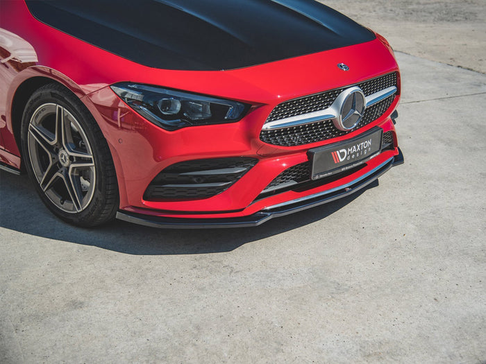 Mercedes-benz CLA A35 AMG / Amg-line C118 Front Splitter V.1 - Maxton Design