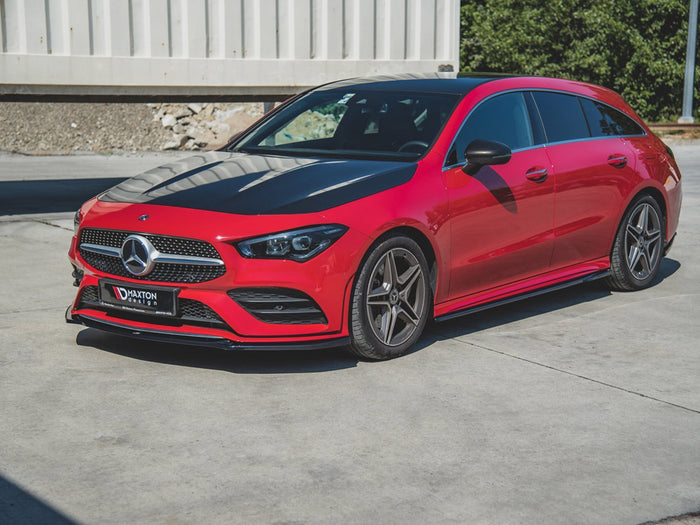 Mercedes-benz CLA A35 AMG / Amg-line C118 Front Splitter V.1 - Maxton Design