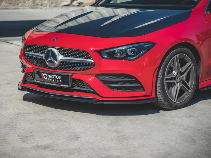 Mercedes-benz CLA A35 AMG / Amg-line C118 Front Splitter V.1 - Maxton Design