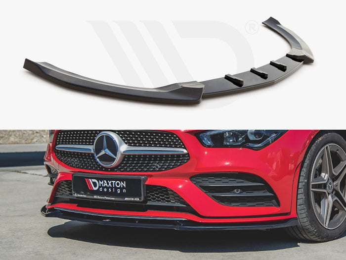 Mercedes-benz CLA A35 AMG / Amg-line C118 Front Splitter V.2 - Maxton Design