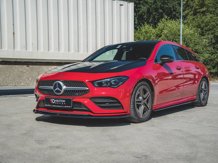 Mercedes-benz CLA A35 AMG / Amg-line C118 Front Splitter V.2 - Maxton Design