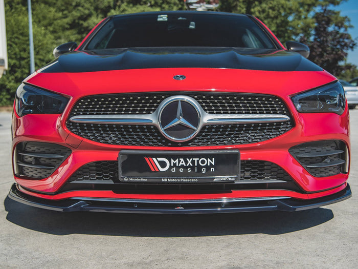 Mercedes-benz CLA A35 AMG / Amg-line C118 Front Splitter V.2 - Maxton Design