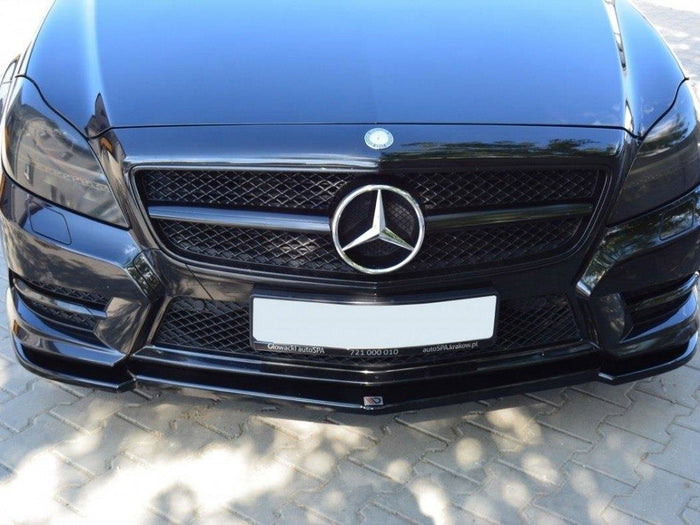Mercedes CLS C218 Amg-line (2011-2014) Front Splitter - Maxton Design