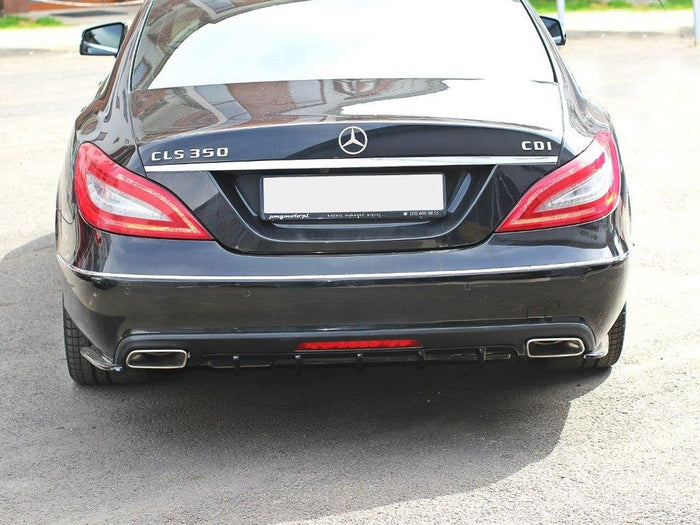 Mercedes CLS C218 Standard (2011-2014) Rear Side Splitters - Maxton Design
