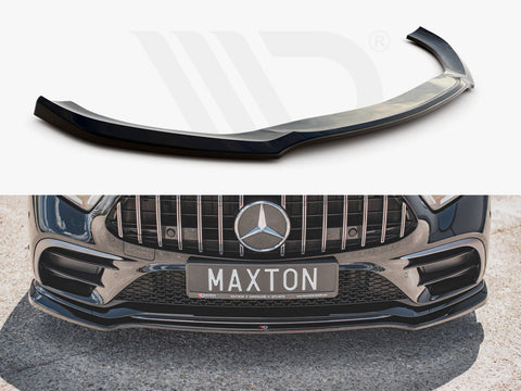 Mercedes-benz CLS AMG Line / 53AMG C257 (2018-2021) Front Splitter V.3 - Maxton Design