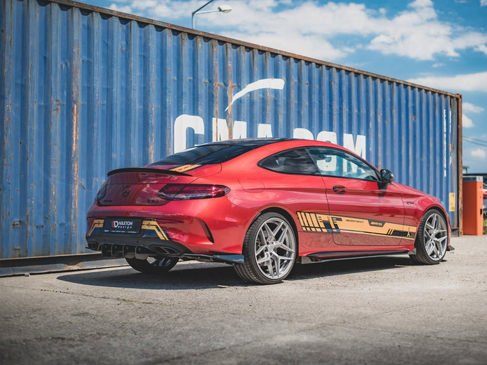 Mercedes-amg C43 Coupe C205 (2016-) Rear Side Splitters - Maxton Design