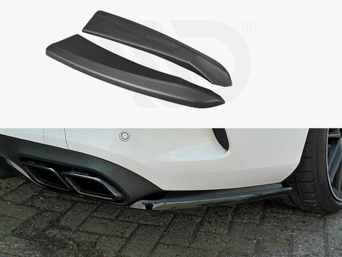 Mercedes C 205 63 AMG Coupe (2016-2018) Rear Side Splitters - Maxton Design