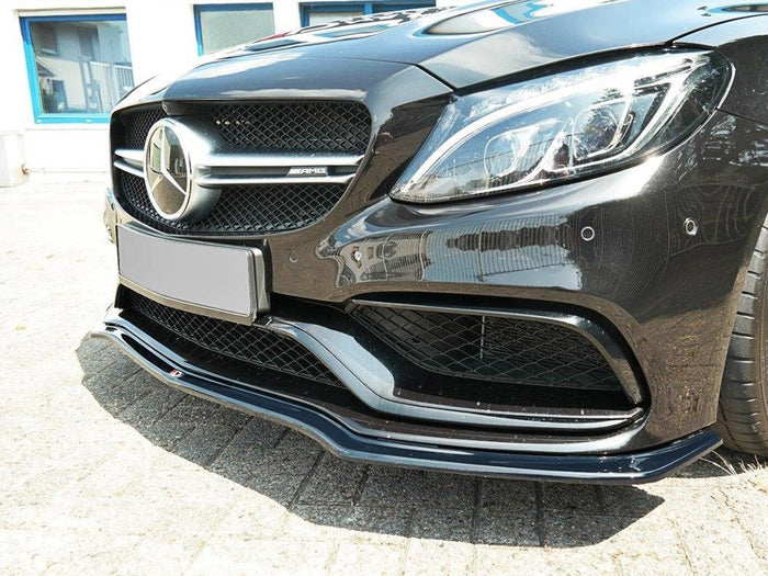 Mercedes C-class S205 63 AMG Estate (2015-2018) Front Splitter V.1 - Maxton Design