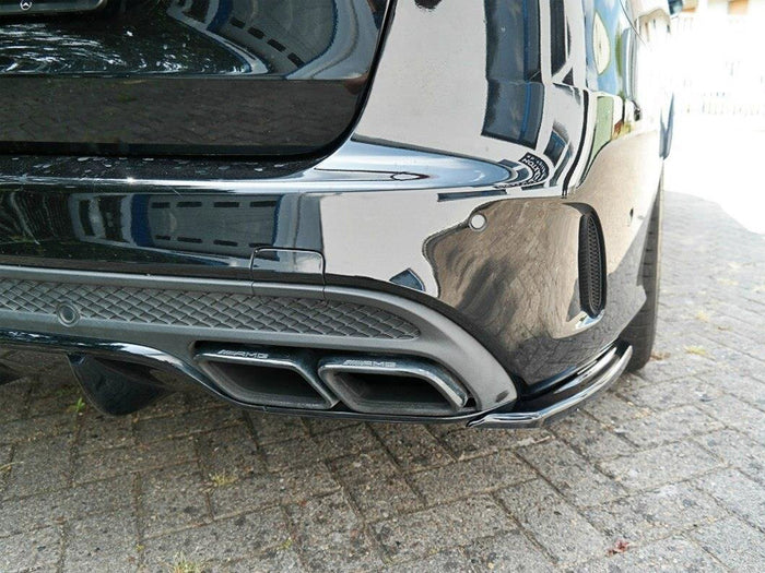 Mercedes C-class S205 63 AMG Estate (2015-2018) Rear Side Splitters - Maxton Design