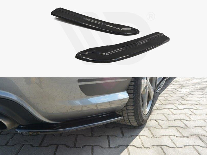 Mercedes C W204 Amg-line (Facelift) / C63 AMG (2011-2014) Rear Side Splitters - Maxton Design