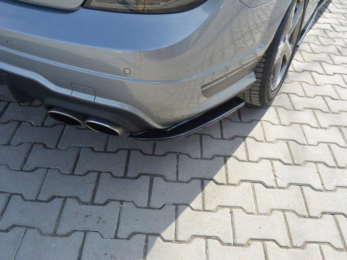 Mercedes C W204 Amg-line (Facelift) / C63 AMG (2011-2014) Rear Side Splitters - Maxton Design