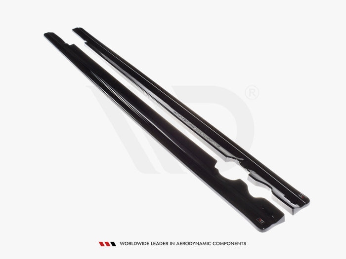 Mercedes C-class W205 Coupe Amg-line (2015-2018) Side Skirts Splitters - Maxton Design