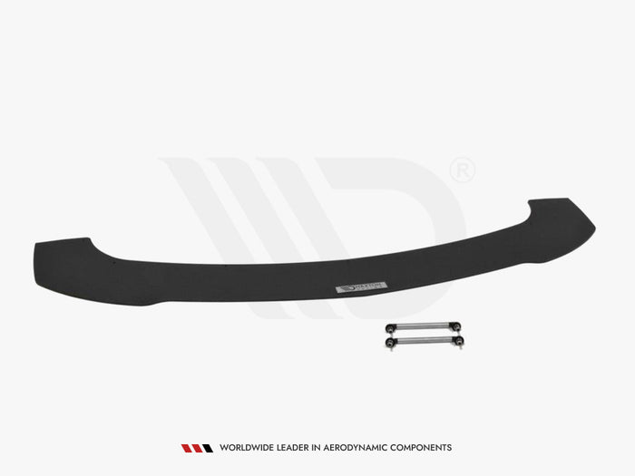 Mercedes C W204 Amg-line (Preface) Front Racing Splitter - Maxton Design