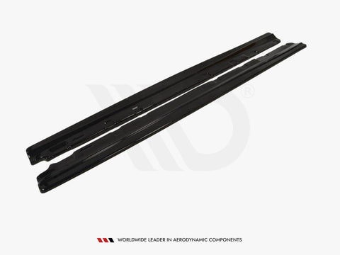 Mercedes C-class W204 (Facelift) Standard (Saloon) 2010-2015 Side Skirts Diffusers - Maxton Design
