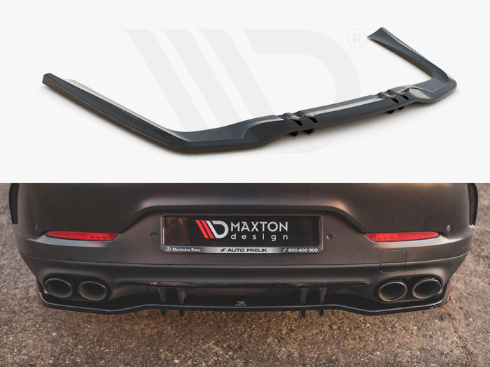 Mercedes AMG GT 53 4-door Coupe (2018-) Central Rear Splitter - Maxton Design