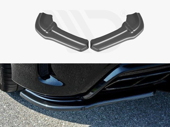 Mercedes A W176 AMG Facelift Rear Side Splitters - Maxton Design