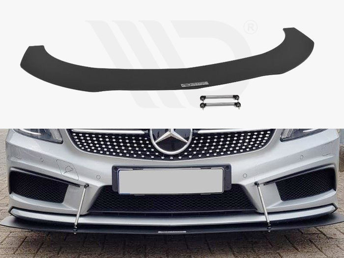 Mercedes A W176 Amg-line (2012-2015) Front Racing Splitter - Maxton Design