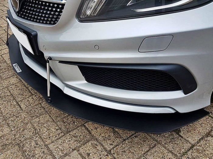 Mercedes A W176 Amg-line (2012-2015) Front Racing Splitter - Maxton Design