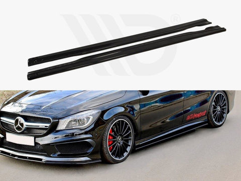 Mercedes CLA 45 AMG C117/A45 AMG W176 (Preface) Side Skirts Diffusers - Maxton Design