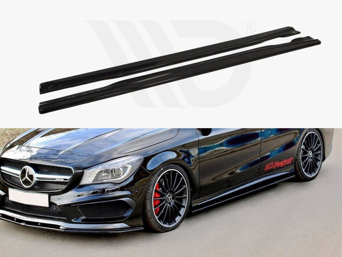 Mercedes CLA 45 AMG C117/A45 AMG W176 (Preface) Side Skirts Diffusers - Maxton Design