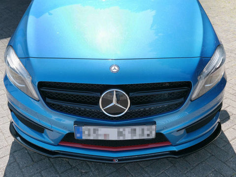 Mercedes A-class W176 Amg-line Pre-facelift (2013-2015) Front Splitter - Maxton Design