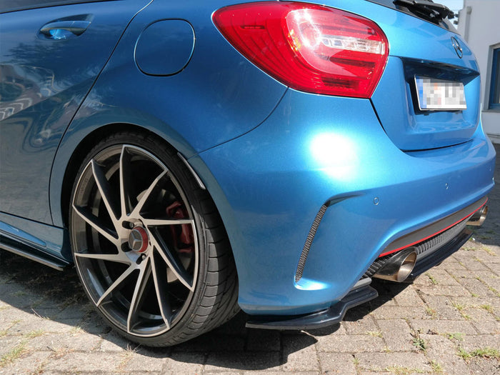 Mercedes A-class W176 Amg-line Pre-facelift (2013-2015) Rear Side Splitters - Maxton Design