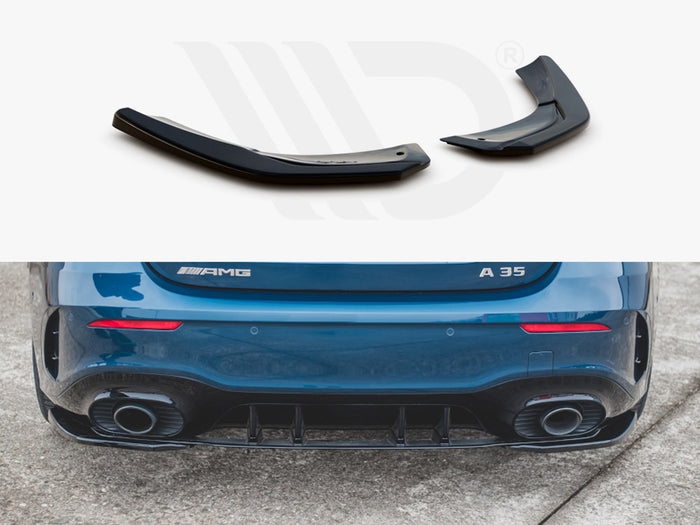 Mercedes Benz A35 AMG Premium + W177 Rear Side Diffusers - Maxton Design