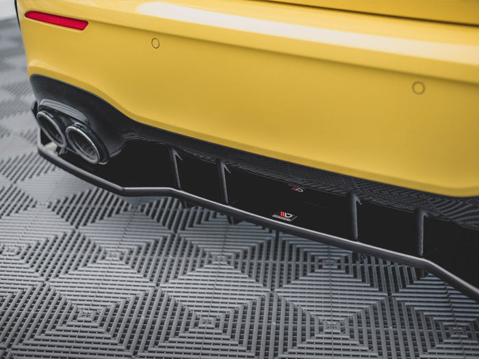 Mercedes AMG A45 S (2019-) Central Rear Splitter - Maxton Design