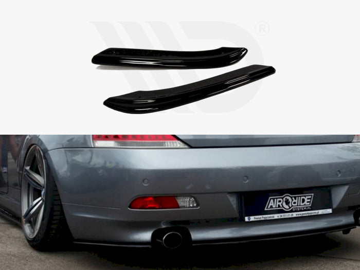 BMW 6 E63 / E64 (Preface Model) Rear Side Splitters - Maxton Design