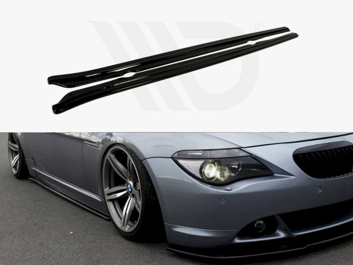 BMW 6 E63 / E64 (Preface Model) Side Skirts Diffusers - Maxton Design