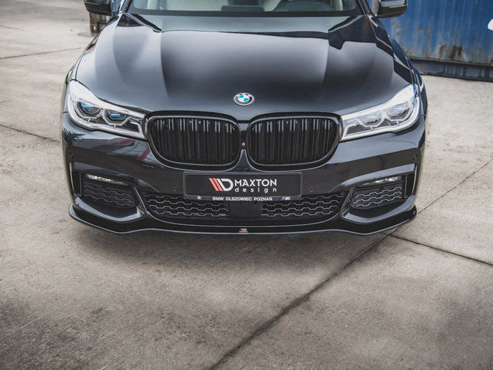 BMW 7 M-pack G11 (2015-2018) Front Splitter V1 - Maxton Design