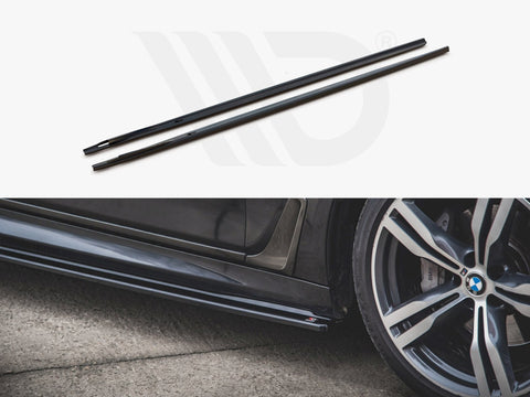 BMW 7 M-pack G11 (2015-2018) Side Skirts Diffusers - Maxton Design