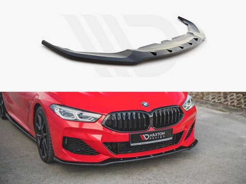 BMW 8 Coupe G15 / 8 GRAN Coupe M-pack G16 (2018-) Front Splitter V.1 - Maxton Design