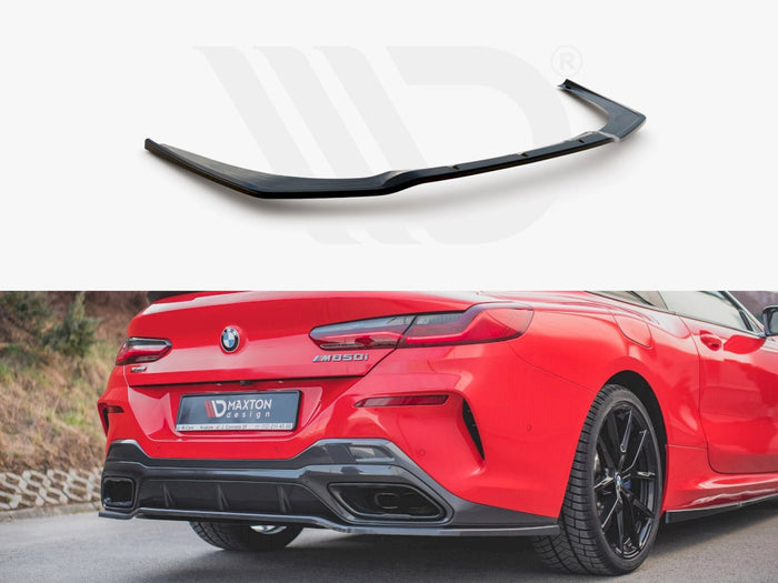 BMW 8 Coupe M-pack G15 (2018-) Central Rear Splitter - Maxton Design