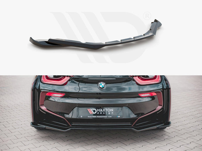 BMW i8 (2014-2020) Central Rear Splitter - Maxton Design