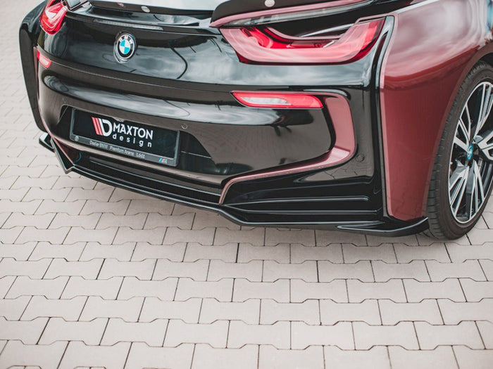 BMW i8 (2014-2020) Central Rear Splitter - Maxton Design