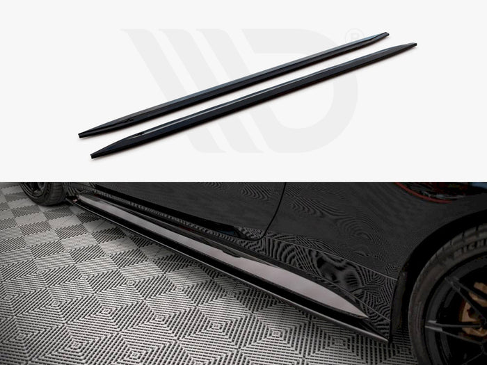 BMW M4 G82 (2021-) Side Skirts Diffusers V.2 - Maxton Design