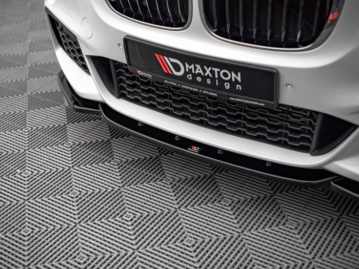 BMW X1 M-pack F48 (2015-2019) Front Splitter V.1 - Maxton Design